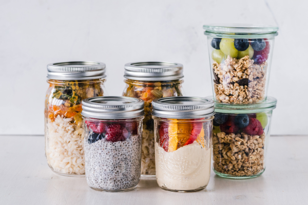 Grab & Go Breakfast Jars