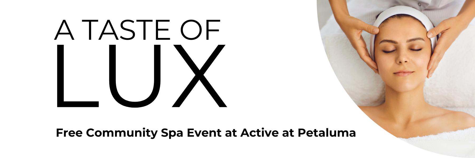 Free Community Spa Event at Active at Petaluma