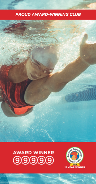 Woman Swimming at Active Wellness