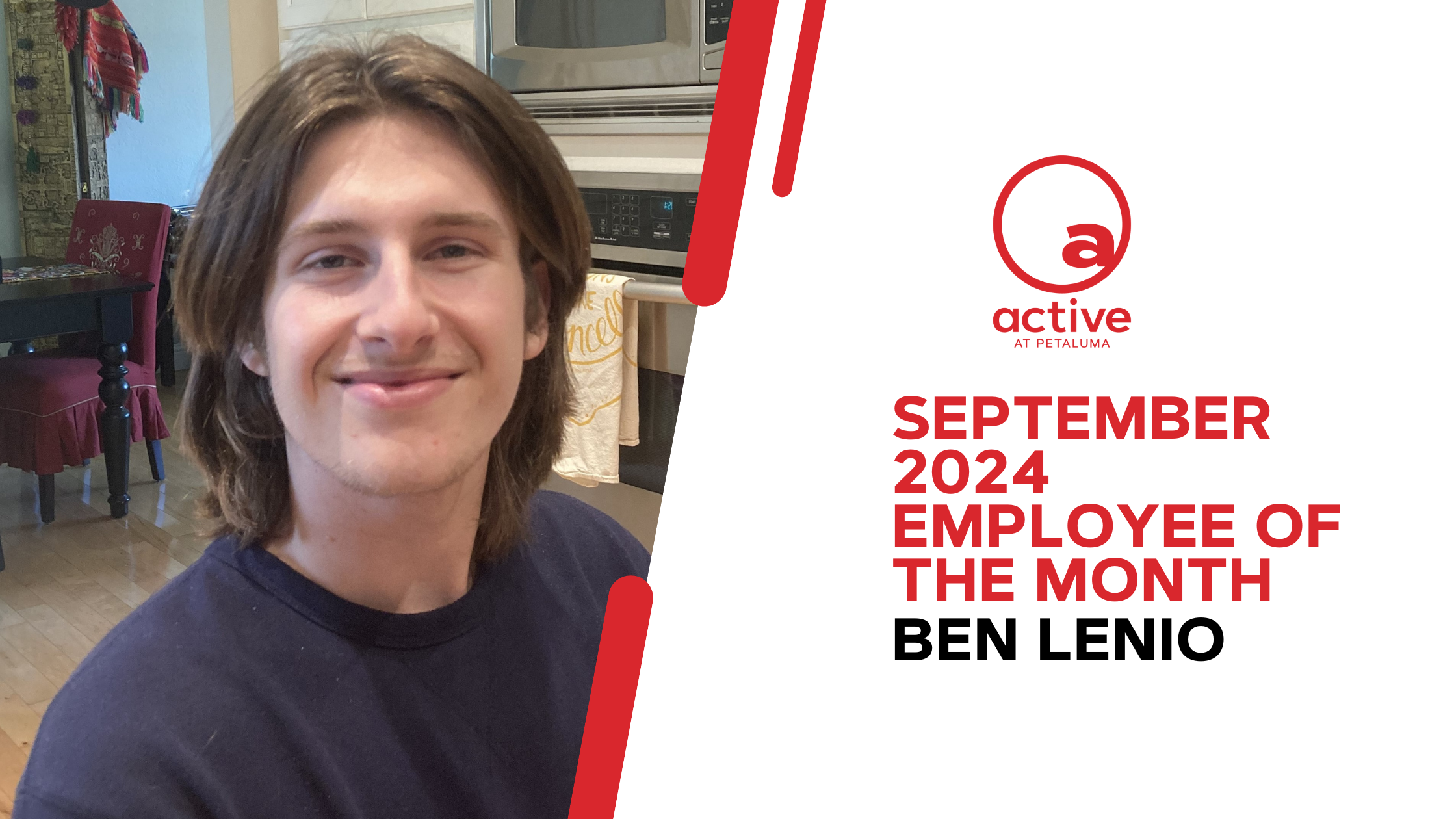Active at Petaluma | September 2024 Employee of the Month - Best Gym ...
